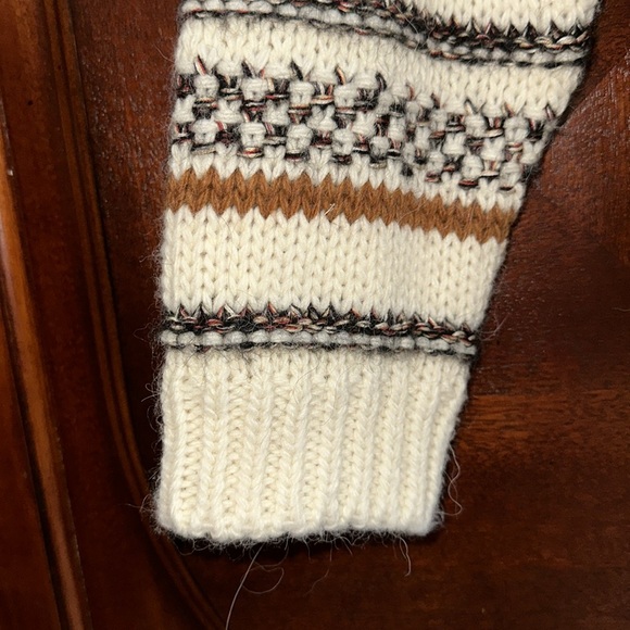 NWOT Elsamanda for Anthropologie Crewneck Dropped Sleeve Striped Sweater - Picture 8 of 12